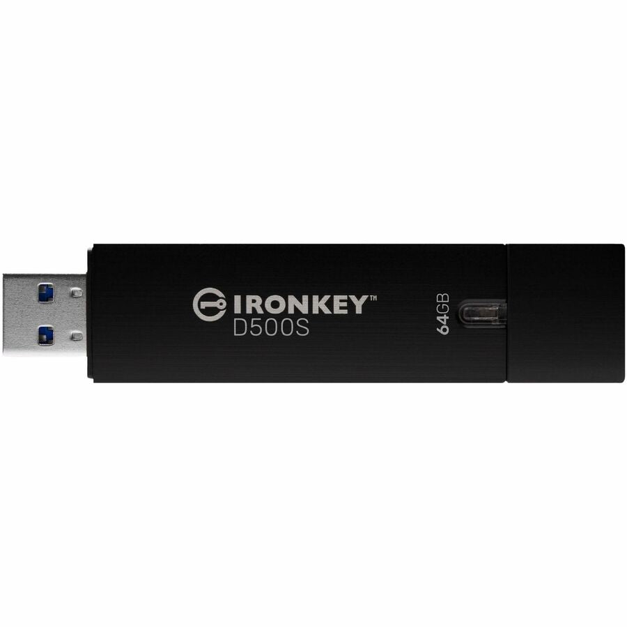 IronKey D500S 64GB USB 3.2 (Gen 1) Type A Flash Drive IKD500S/64GB