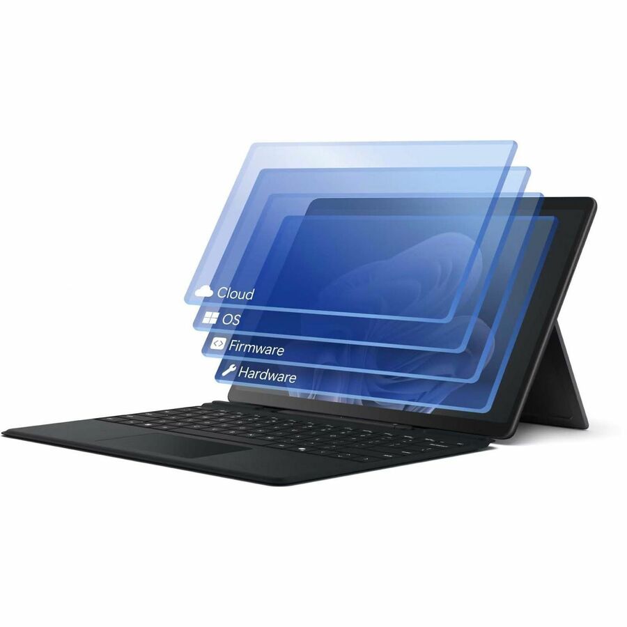 Microsoft Surface Pro 10 Tablet - 13" - 8 GB - 256 GB SSD - Black - TAA Compliant X47-00002