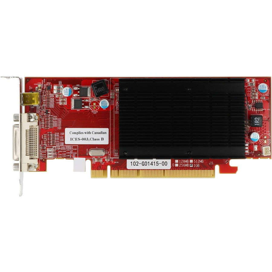 VisionTek Radeon 6350 SFF 1GB DDR3 3M DMS59 (2x DVI-I, miniDP) w/ 2x DVI-I to VGA Adapter 900456