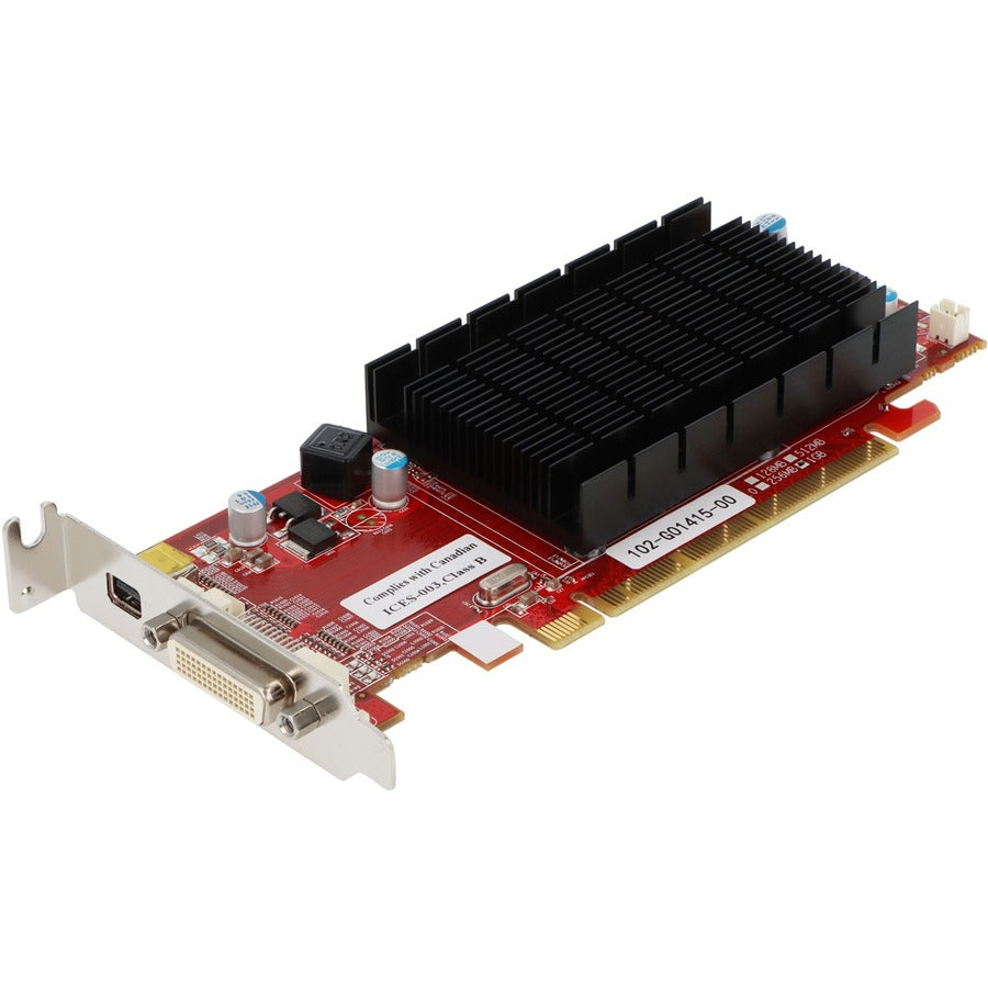 VisionTek Radeon 6350 SFF 1GB DDR3 3M DMS59 (2x DVI-I, miniDP) w/ 2x DVI-I to VGA Adapter 900456