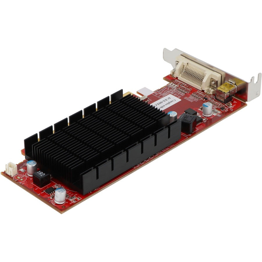 VisionTek Radeon 6350 SFF 1GB DDR3 3M DMS59 (2x DVI-I, miniDP) w/ 2x DVI-I to VGA Adapter 900456