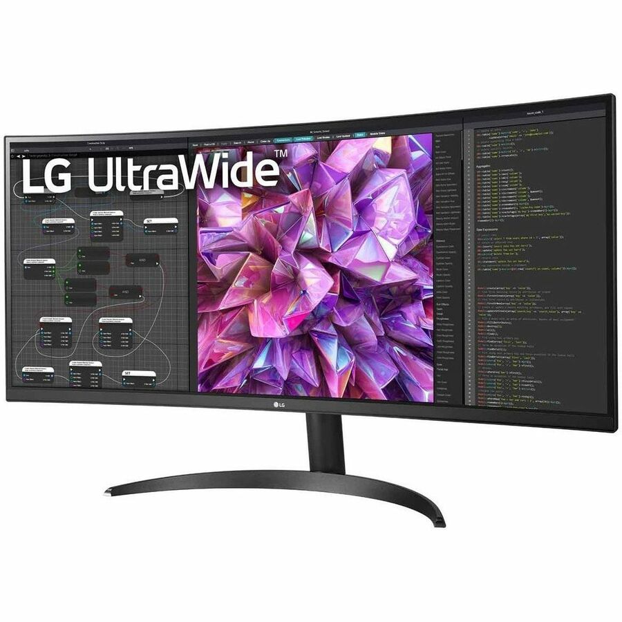 LG 34BQ60QC-B 34" Class UW-QHD Curved Screen LCD Monitor - 21:9 34BQ60QC-B