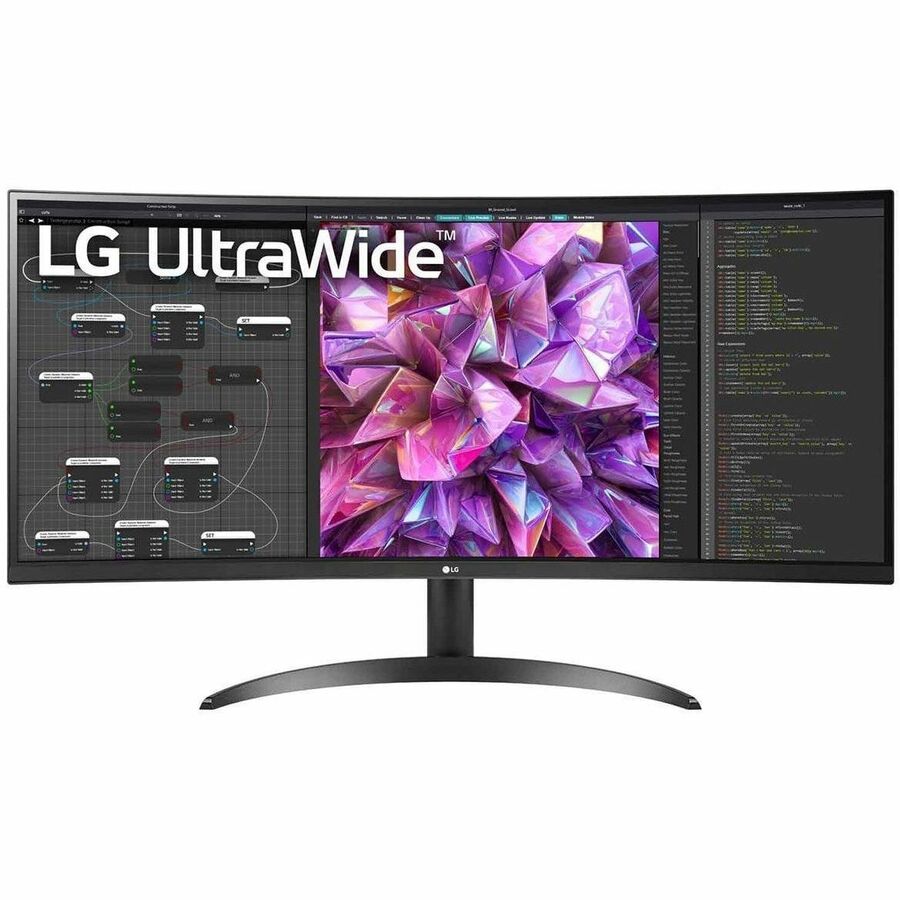 LG 34BQ60QC-B 34" Class UW-QHD Curved Screen LCD Monitor - 21:9 34BQ60QC-B