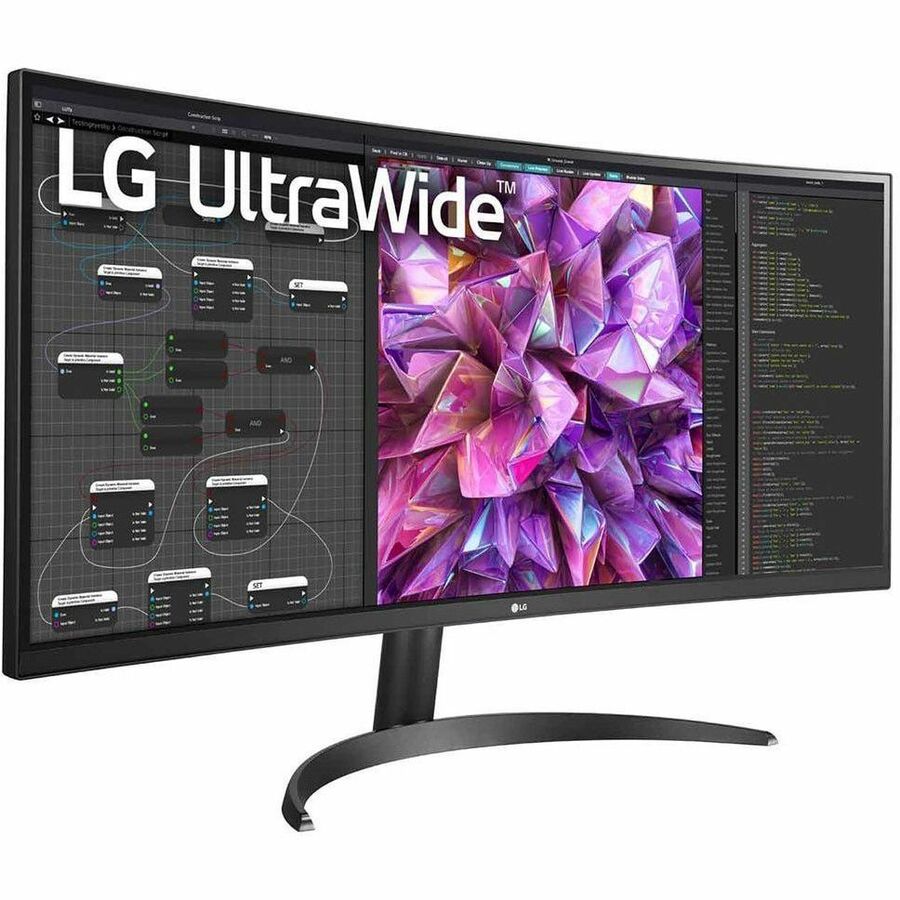 LG 34BQ60QC-B 34" Class UW-QHD Curved Screen LCD Monitor - 21:9 34BQ60QC-B