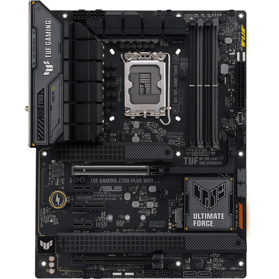 TUF Z790-PLUS WIFI Gaming Desktop Motherboard - Intel Z790 Chipset - Socket LGA-1700 - ATX TUF GAMING Z790-PLUS WIFI