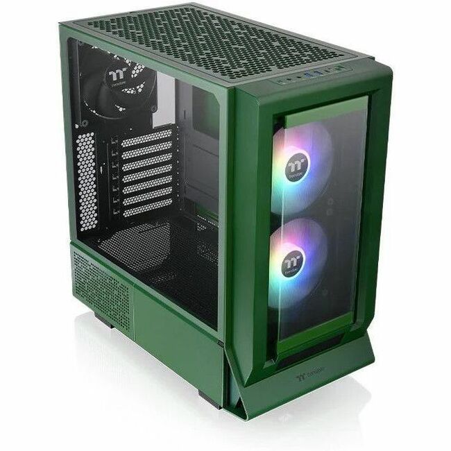 Thermaltake Ceres 350 MX Racing Green Mid Tower Chassis CA-1Z3-00MCWN-00