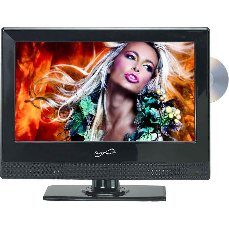 Supersonic SC-1312 13.3" TV/DVD Combo - HDTV - 16:9 - 1366 x 768 - 720p SC-1312