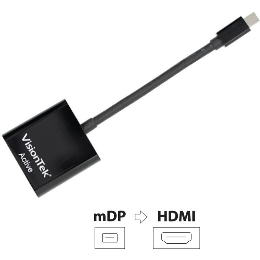 VisionTek Mini DisplayPort to HDMI 4K Active Adapter (M/F) 900691