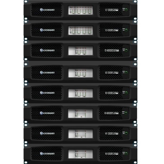 Crown DriveCore Install 8|300 Amplifier - 2400 W RMS - 8 Channel DCI8X300-U-USFX