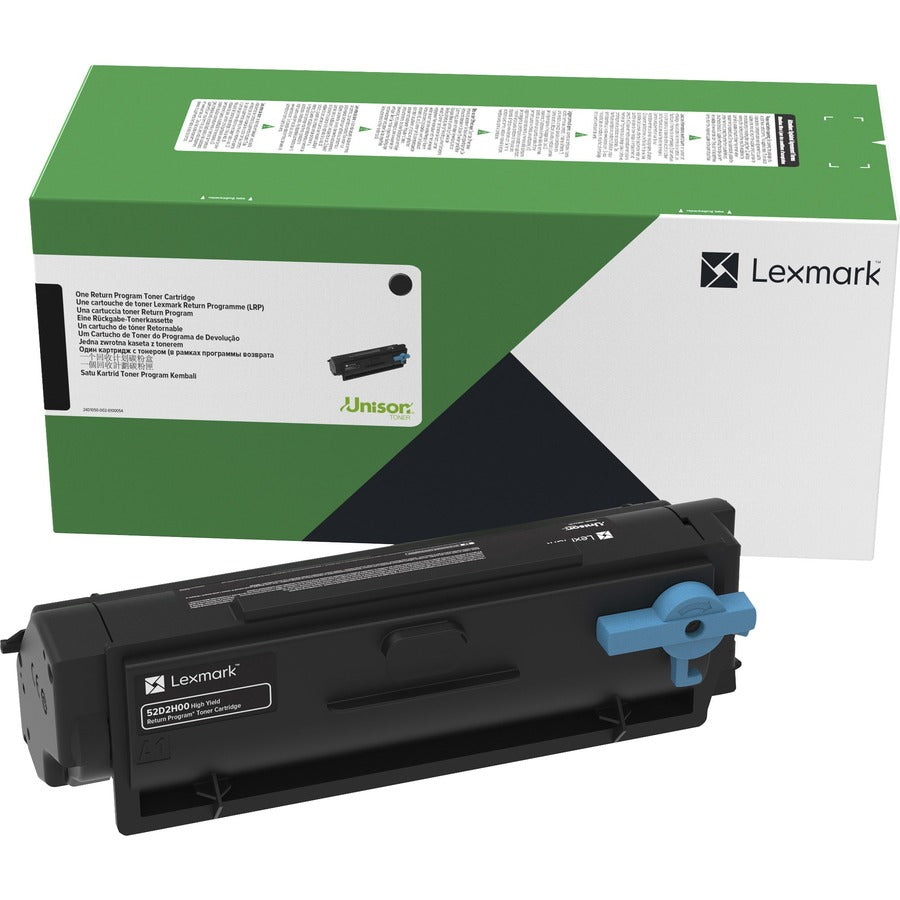 Lexmark Unison Original High Yield Laser Toner Cartridge - Black - 1 Each B341H00