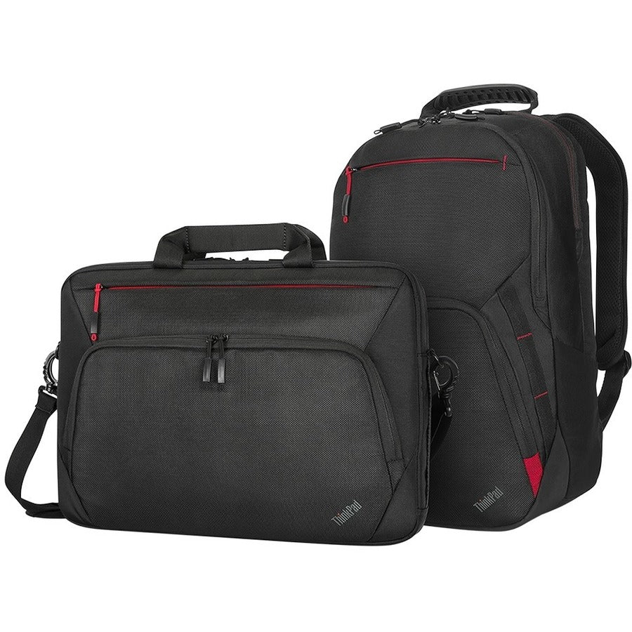 Lenovo Essential Plus Carrying Case Rugged (Backpack) for 15.6" Notebook - Black 4X41A30364