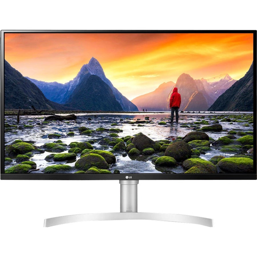 LG 32UN650-W 32" Class 4K UHD LCD Monitor - 16:9 - Black, Silver 32UN650-W