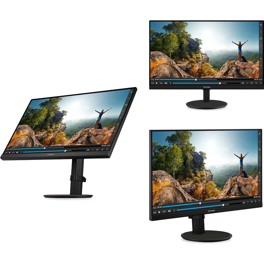 ViewSonic VA2747-MH 27 Inch Full HD 1080p Monitor with FreeSync, 100Hz, Ultra-Thin Bezel, Eye Care, HDMI, VGA Inputs for Home and Office VA2747-MH