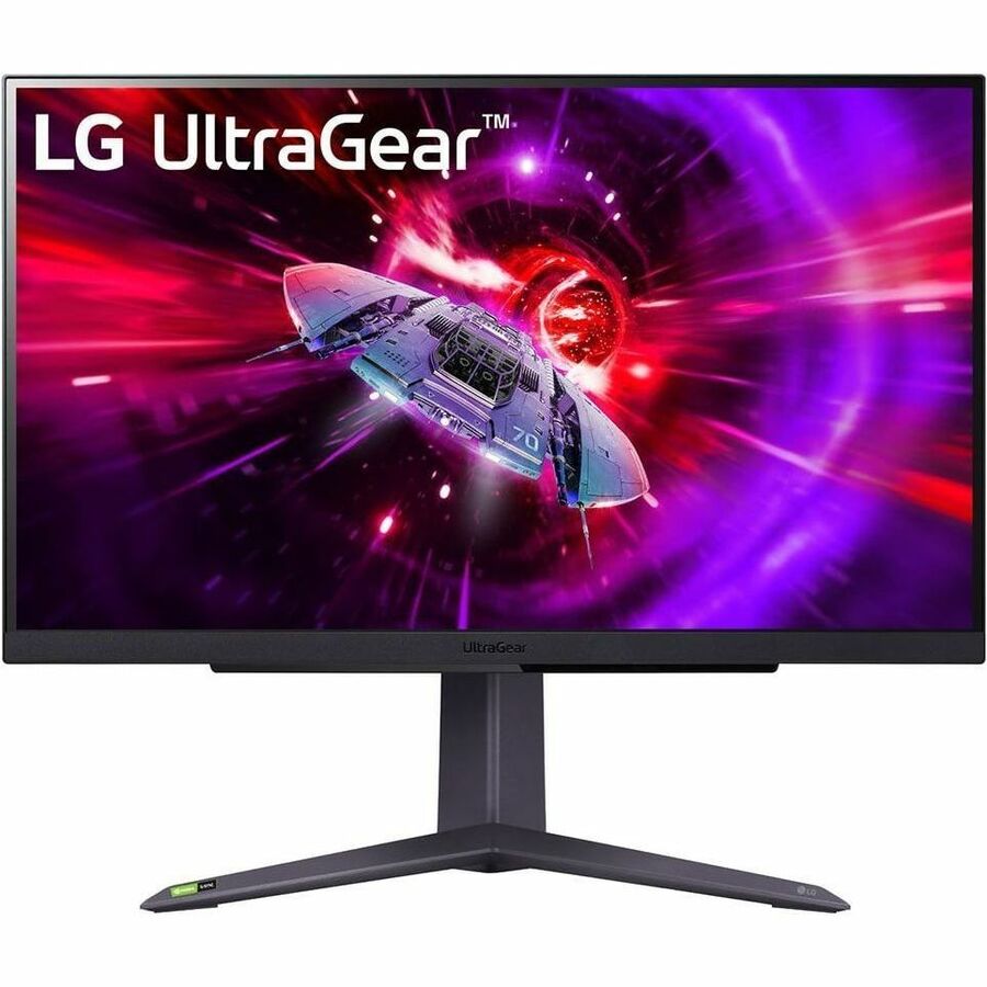 LG UltraGear 27GR75QB-B 27" Class WQHD Gaming LCD Monitor - 16:9 - Black, Matte Purple Gray 27GR75QB-B