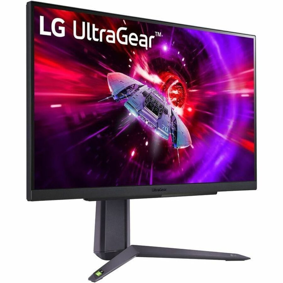 LG UltraGear 27GR75QB-B 27" Class WQHD Gaming LCD Monitor - 16:9 - Black, Matte Purple Gray 27GR75QB-B