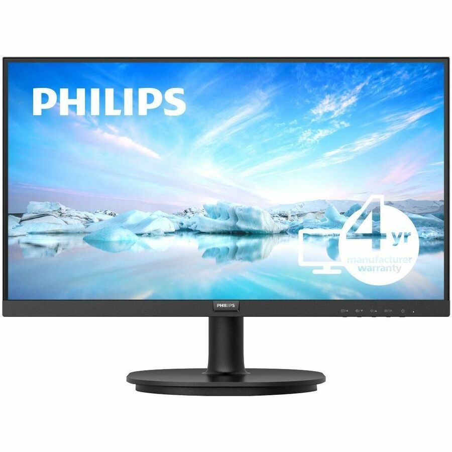 PHILIPS 221V8L - 22 inch Monitor, LED, FHD, VGA, HDMI, 4 Year Manufacturer Warranty - 22" 221V8L