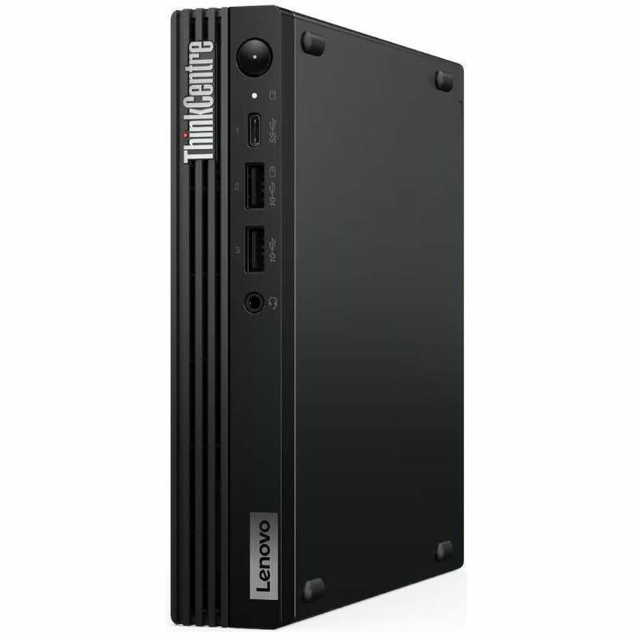 Lenovo ThinkCentre M70q Gen 5 12TD001KUS Desktop Computer - Intel Core i7 14th Gen i7-14700T - vPro Technology - 16 GB - 512 GB SSD - Tiny - Black 12TD001KUS