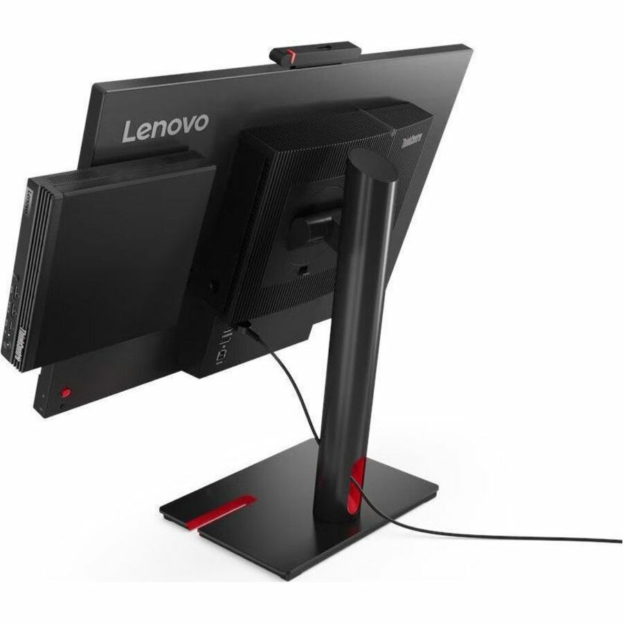 Lenovo ThinkCentre M70q Gen 5 12TD001KUS Desktop Computer - Intel Core i7 14th Gen i7-14700T - vPro Technology - 16 GB - 512 GB SSD - Tiny - Black 12TD001KUS