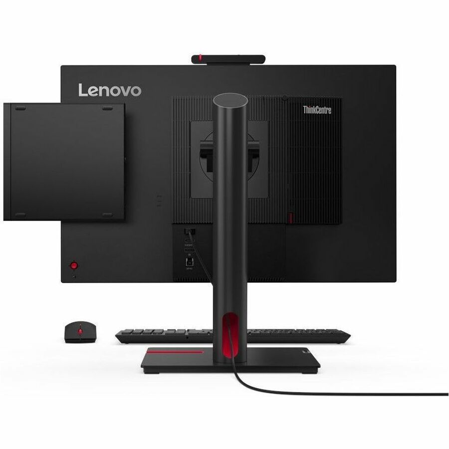 Lenovo ThinkCentre M70q Gen 5 12TD001KUS Desktop Computer - Intel Core i7 14th Gen i7-14700T - vPro Technology - 16 GB - 512 GB SSD - Tiny - Black 12TD001KUS