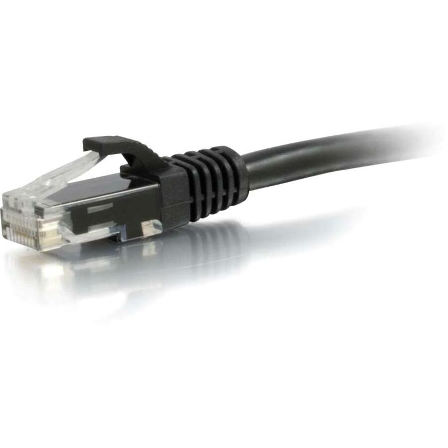 C2G 25ft Cat6 Ethernet Cable - Snagless Unshielded (UTP) - Black 27155