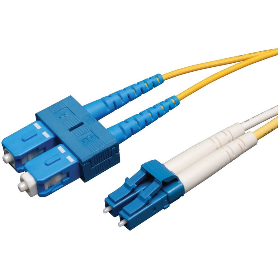 Eaton Tripp Lite Series Duplex Singlemode 9/125 Fiber Patch Cable (LC/SC), 2M (6 ft.) N366-02M