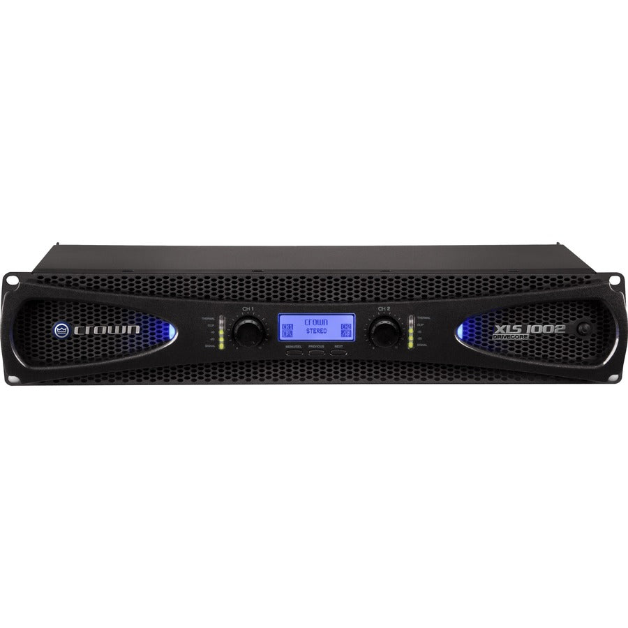 Crown XLS 1002 Amplifier - 700 W RMS - 2 Channel - Black NXLS1002-0-US