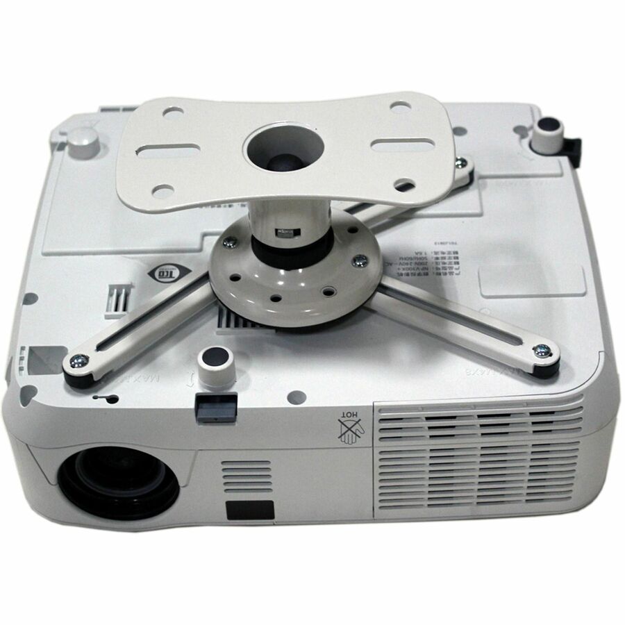 Kanto P101W Ceiling Mount for Projector - White P101W