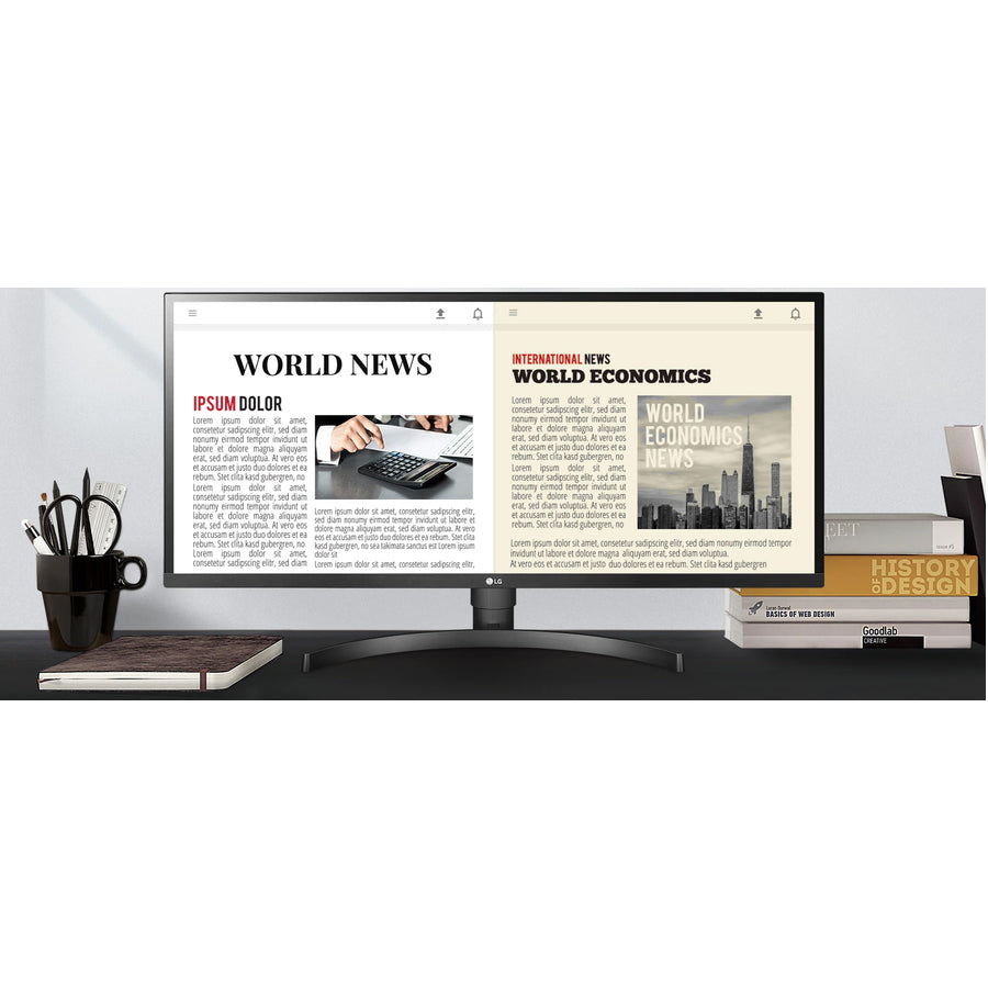 LG 34" UltraWide&trade; UXGA LCD HDMI Monitor, 34BL650-B, FreeSync 34BL650-B