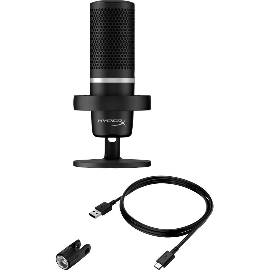 HyperX DuoCast Wired Microphone - Black 4P5E2AA