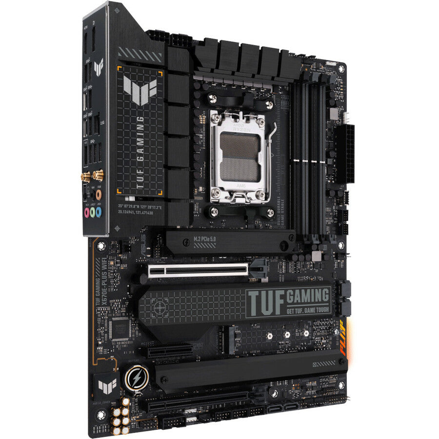 TUF GAMING X670E-PLUS WIFI Gaming Desktop Motherboard - AMD X670 Chipset - Socket AM5 - ATX TUF GAMING X670E-PLUS WIFI