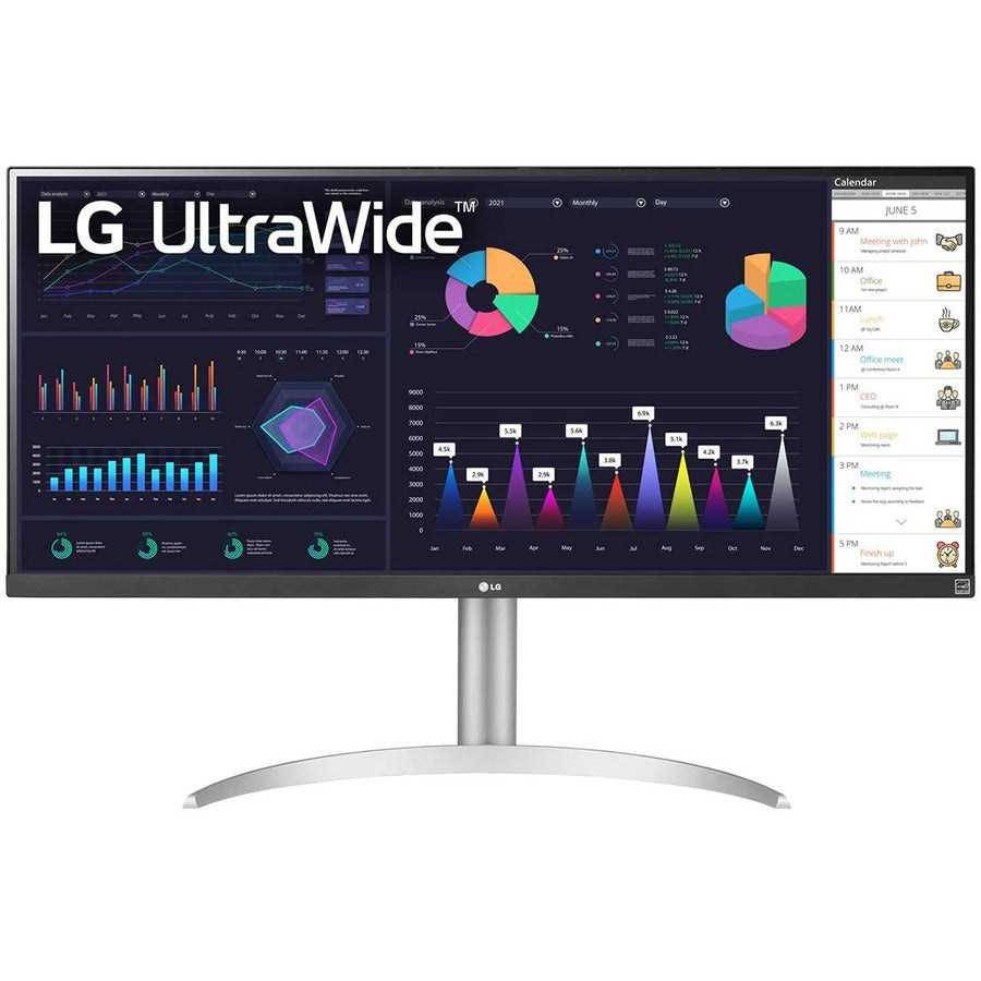 LG Ultrawide 34WQ650-W 34" Class UW-UXGA LCD Monitor - 21:9 34WQ650-W.AUS