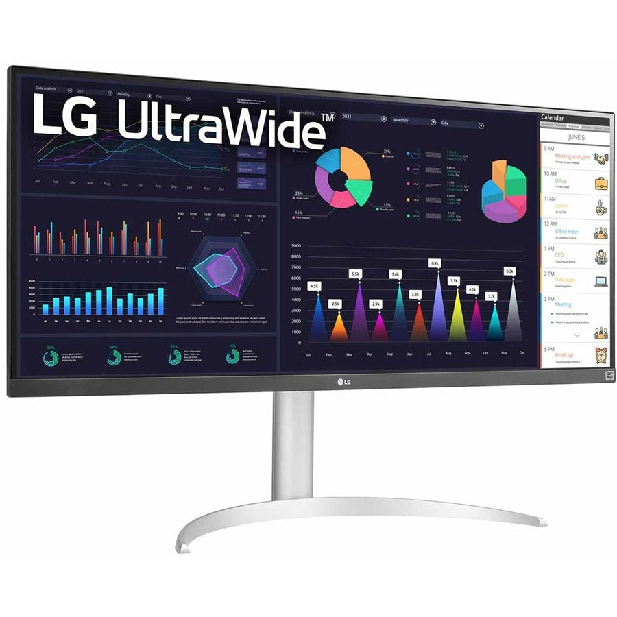 LG Ultrawide 34WQ650-W 34" Class UW-UXGA LCD Monitor - 21:9 34WQ650-W.AUS