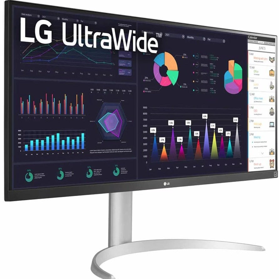 LG Ultrawide 34WQ650-W 34" Class UW-UXGA LCD Monitor - 21:9 34WQ650-W.AUS