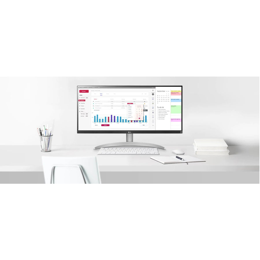 LG Ultrawide 34WQ650-W 34" Class UW-UXGA LCD Monitor - 21:9 34WQ650-W.AUS