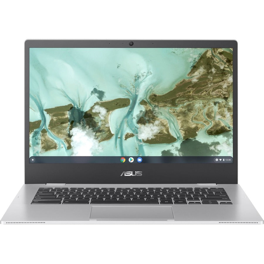 Asus Chromebook Flip CX1400 CX1400FKA-DS84FT 14" Touchscreen Convertible 2 in 1 Chromebook - Full HD - Intel Celeron N4500 - 8 GB - 64 GB Flash Memory - Transparent Silver CX1400FKA-DS84FT