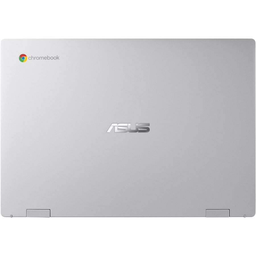 Asus Chromebook Flip CX1400 CX1400FKA-DS84FT 14" Touchscreen Convertible 2 in 1 Chromebook - Full HD - Intel Celeron N4500 - 8 GB - 64 GB Flash Memory - Transparent Silver CX1400FKA-DS84FT