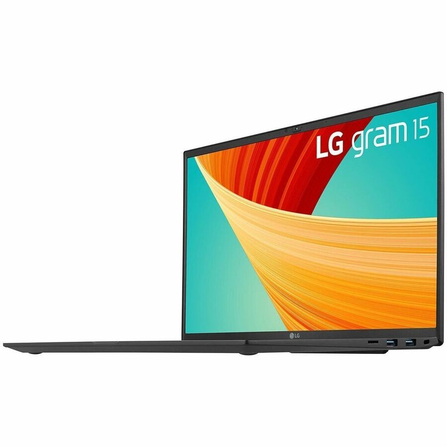 LG gram 15Z90R-Q.APB4U1 15" Notebook - Full HD - Intel Core i5 13th Gen i5-1350P - vPro Technology - 16 GB - 256 GB SSD - Obsidian Black 15Z90R-Q.APB4U1