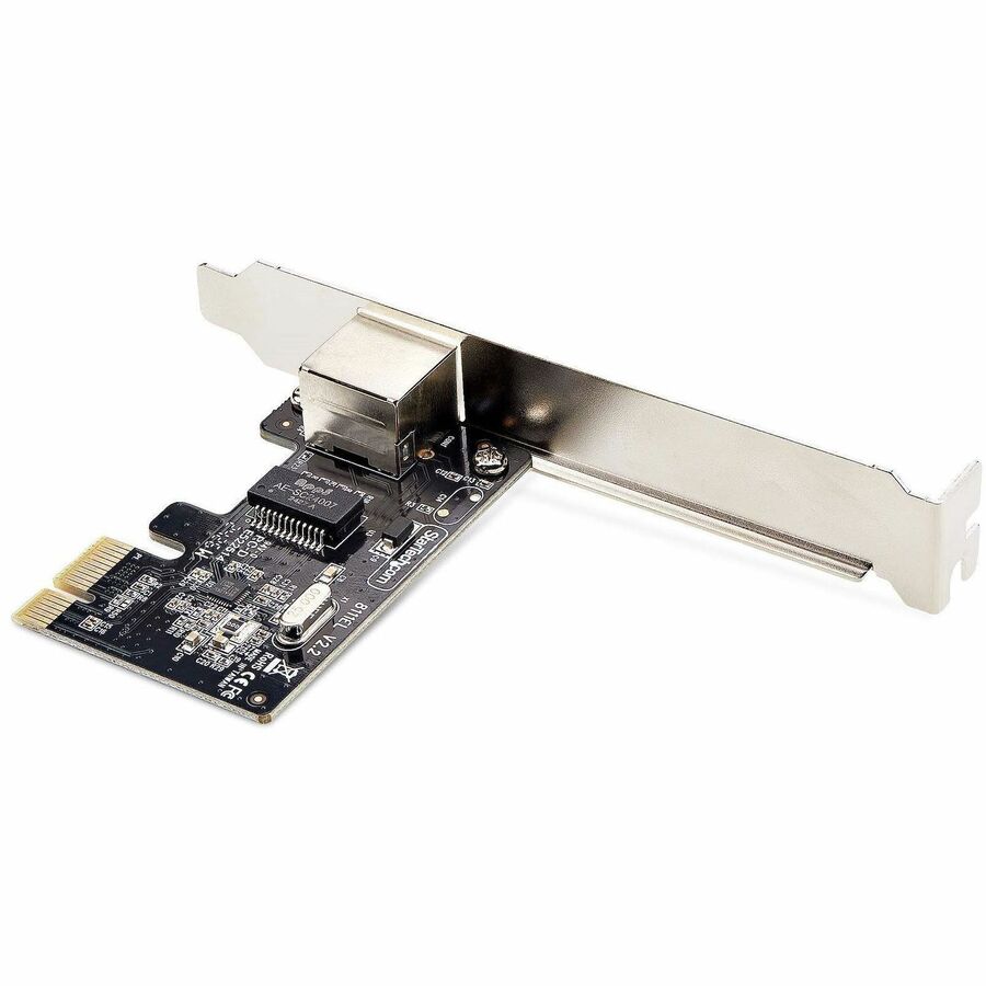 StarTech.com 1-Port Gigabit PCIe Network Adapter Card, 10/100/1000Mbps NIC, Realtek RTL8111H, TAA Compliant ST1000SPEX2T