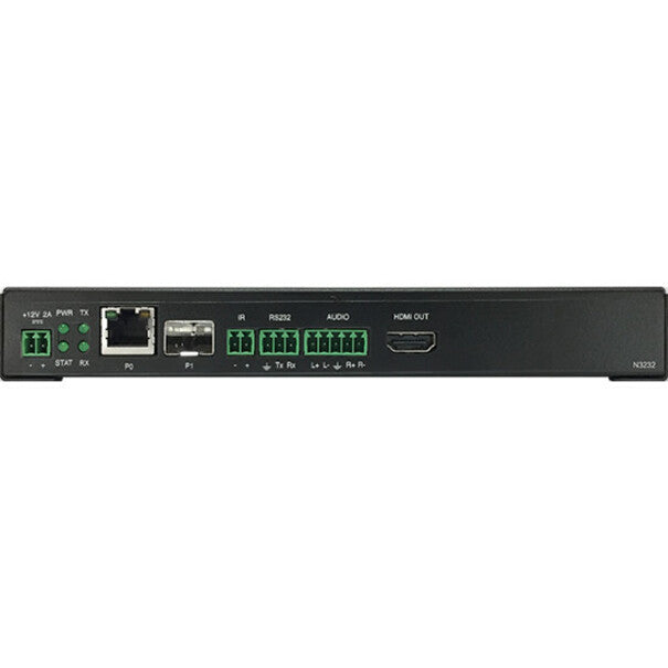 AMX H.264 Compressed Video over IP Decoder, PoE, SFP, HDMI, USB for Record FGN3232-SA