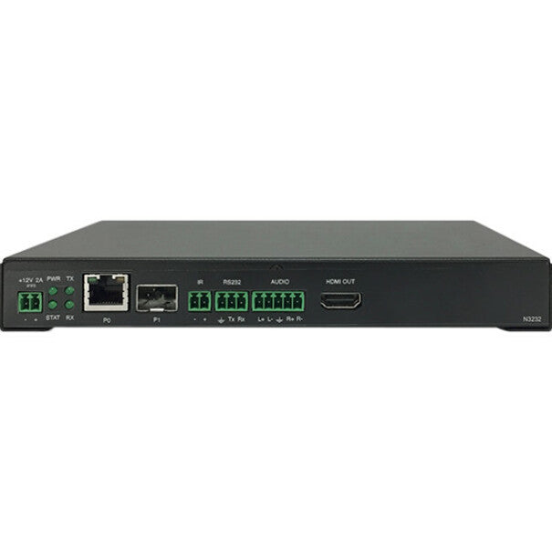 AMX H.264 Compressed Video over IP Decoder, PoE, SFP, HDMI, USB for Record FGN3232-SA