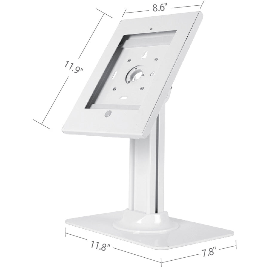 SIIG Security Countertop Kiosk & POS Stand for iPad CE-MT2611-S1