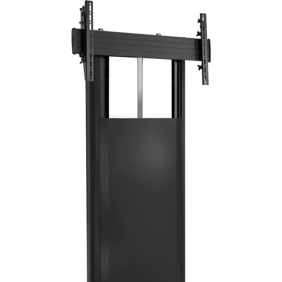 Chief Extra-Large Height-Adjustable Floor Support Mount - For Displays 55-100" - Black XFA1UB