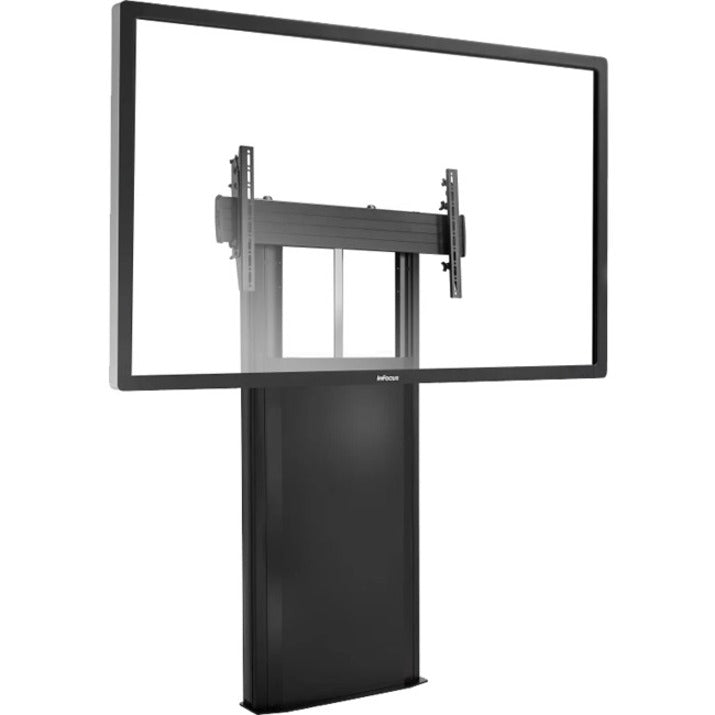 Chief Extra-Large Height-Adjustable Floor Support Mount - For Displays 55-100" - Black XFA1UB