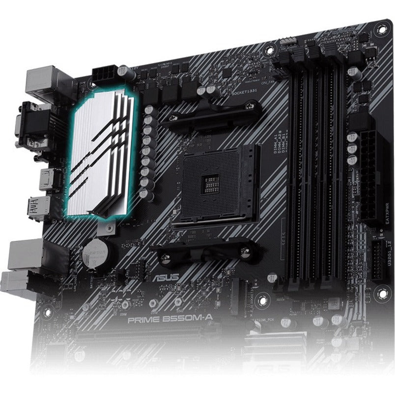 Asus Prime B550M-A/CSM Desktop Motherboard - AMD B550 Chipset - Socket AM4 - Micro ATX PRIME B550M-A/CSM