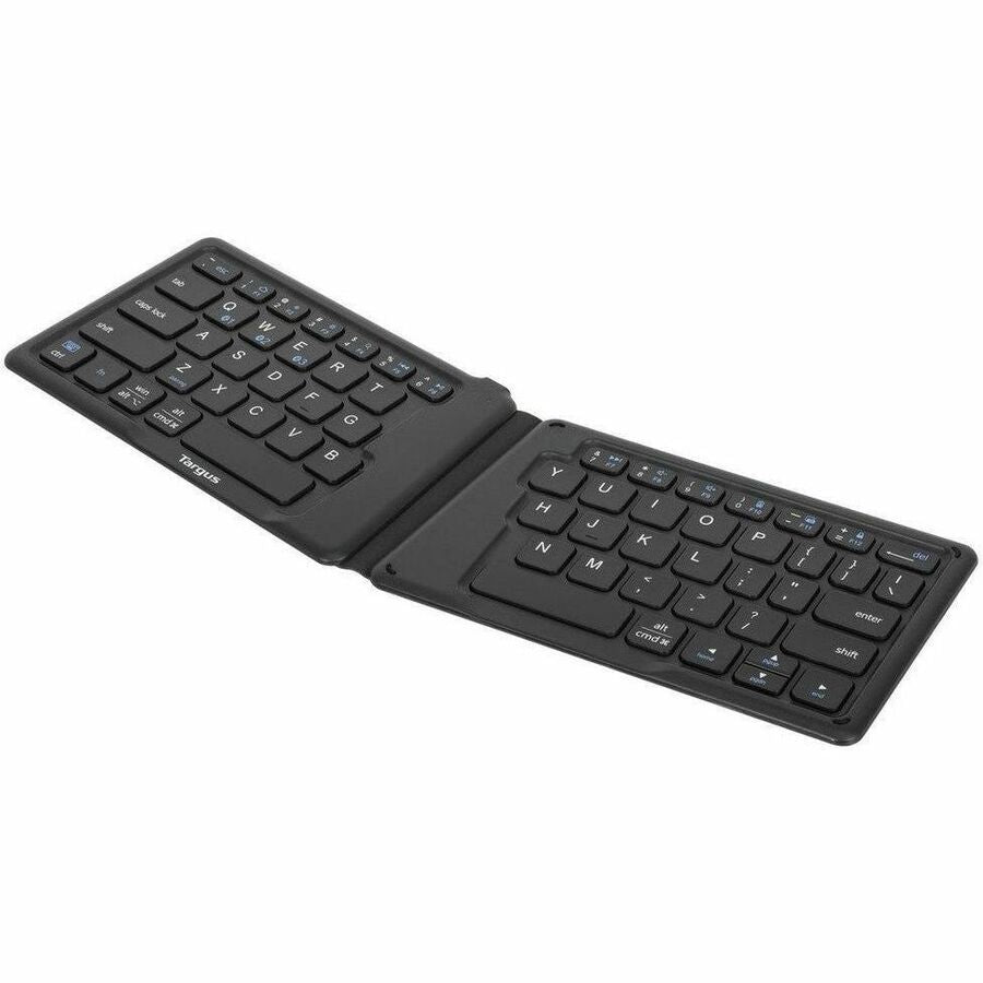 Targus Ergonomic Foldable Bluetooth Antimicrobial Keyboard AKF003US