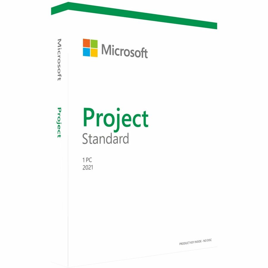 Microsoft Project 2021 Standard - Box Pack - 1 PC - Medialess 076-05916