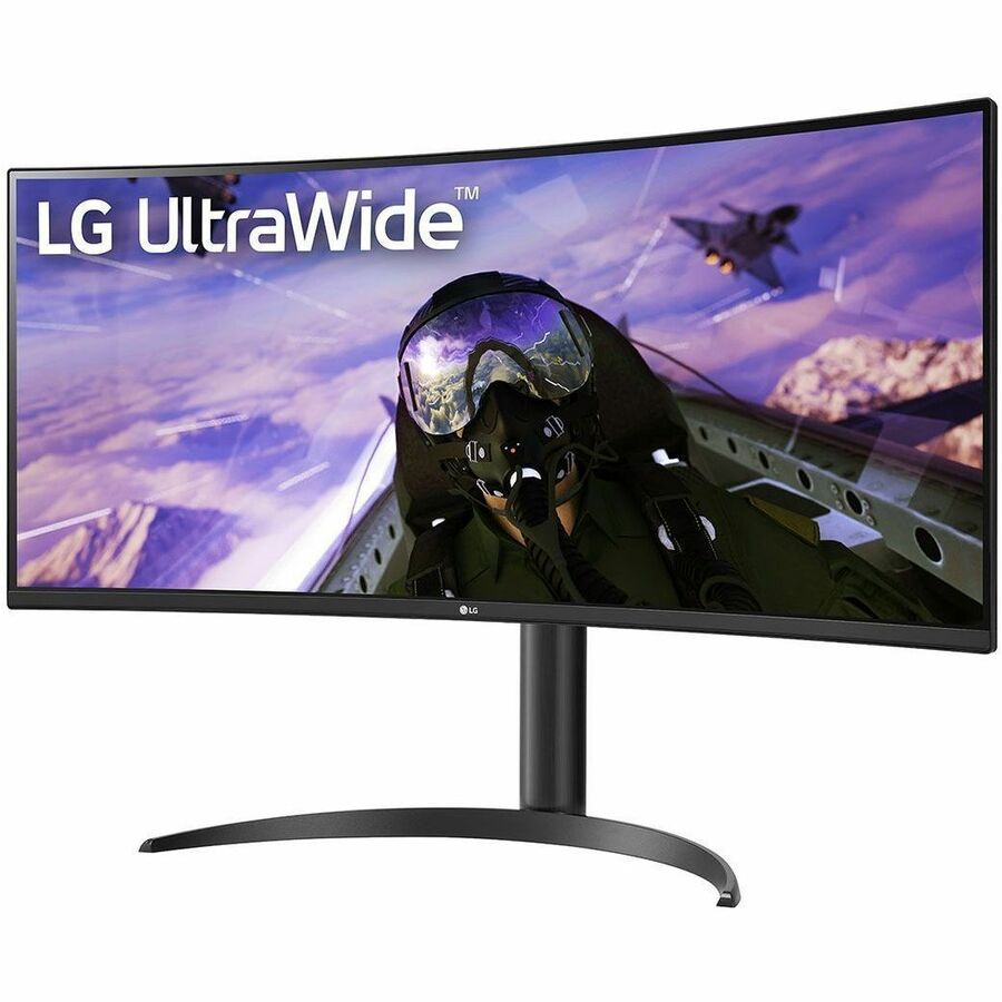 LG 34BP65C-B 34" Class UW-QHD Curved Screen LCD Monitor - Black 34BP65C-B