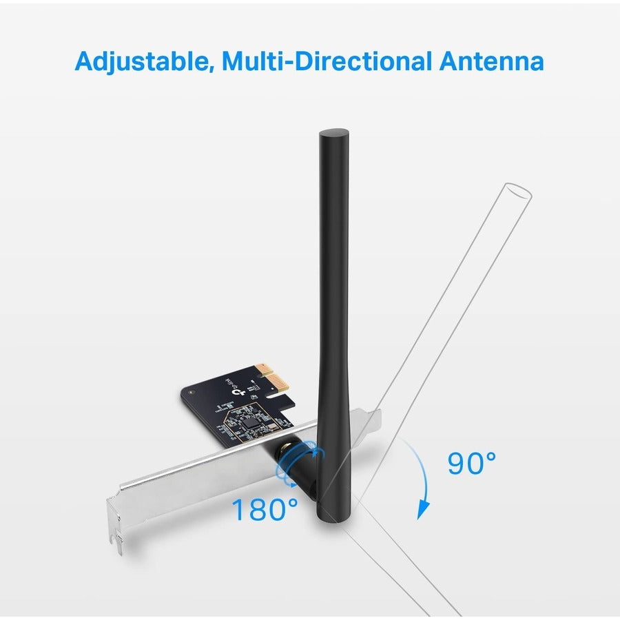 TP-Link Archer T2E - PCIe WiFi Card for Desktop PC - Dual Band Wireless Internal Network Card ARCHER T2E