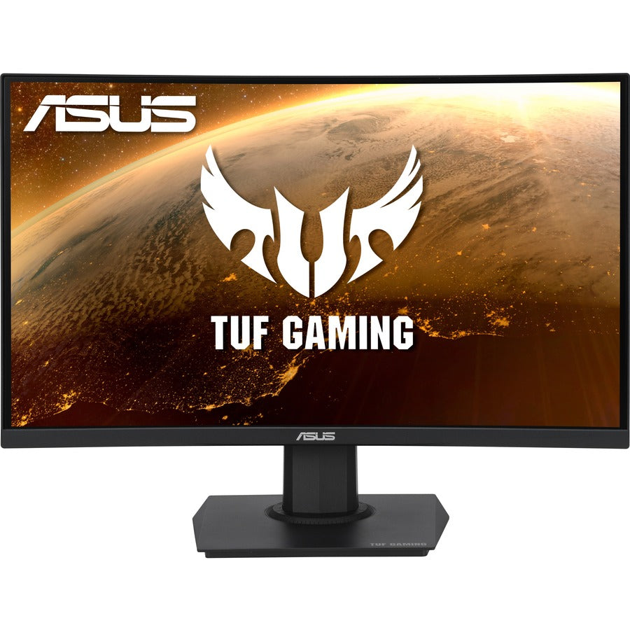 TUF VG24VQE 24" Class Full HD Curved Screen Gaming LCD Monitor - 16:9 - Black VG24VQE