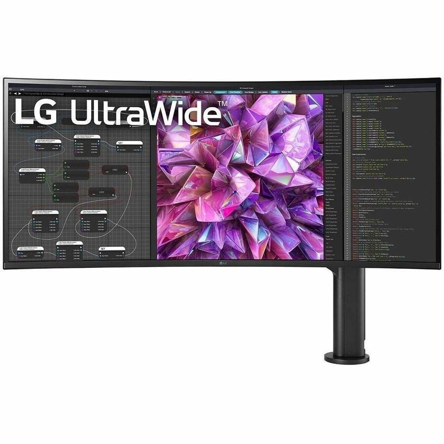 LG 38BQ88C-W 38" Class WQXGA Curved Screen LCD Monitor - 21:9 38BQ88C-W